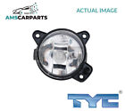 DRIVING FOG LIGHT LAMP LEFT 19-0606-01-2 TYC NEW OE REPLACEMENT