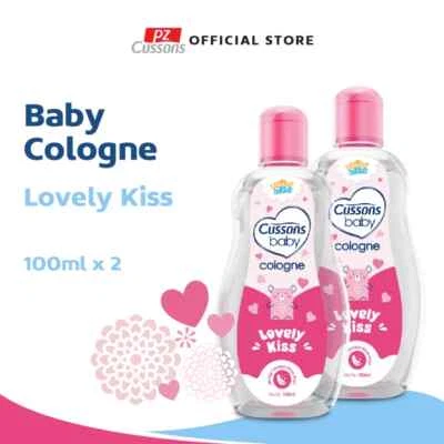 2 Stück @100ml Cussons Baby Cologne Lovely Kiss Baby Parfum - Bild 1 von 4