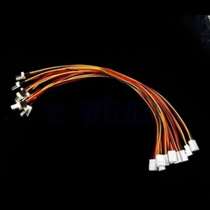 10X 12V 3Pin Buchse auf Stecker PC Lüfter Adapter Splitter Verlängerungskabel ER - Bild 1 von 3