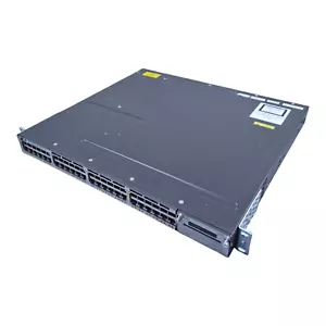 CISCO Catalyst WS-C3750X-48P-L V02 48-Port Netzwerk-Switch - Picture 1 of 6