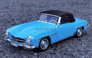 for Norev for Mercedes for Benz for 190 SL 1957 blue 1:18 Truck Pre-built Model - Picture 1 of 12