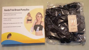Maternity Bra Nursing Hands Free Breast Pump Feeding Bra Size L Free ship - Picture 1 of 4