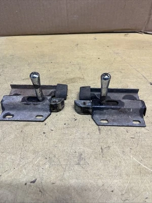 1967 Mustang fastback 1968 1969 1970 rear seat locks fold down - Image 1 of 4