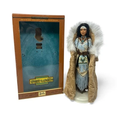 Spirit of the Earth 2001 Barbie 1st In Series #50707 Displayed W/ Box & Stand - Image 1 of 4