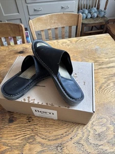 Born Basic Sandals, Leeward Black, Men’s, Size 11, Euro 44. Excellent With Box. - Picture 1 of 4