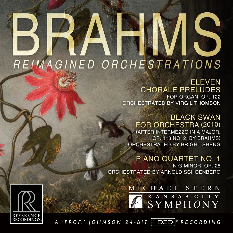 RR-152 Kansas City Symphony; Michael Stern Brahms: Reimagined Orchestrations CD - Image 1 of 1