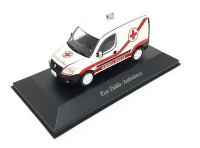 Coches de trabajo brasileños Altaya 1/43 - Ambulancia Fiat Doblô Foto 1 de 4