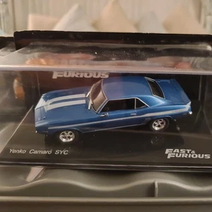 1:43 Altaya Fast & Furious - Yenko Camaro SYC - blau - neuwertig verpackt mit Magazin - Bild 1 von 3