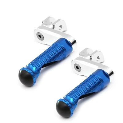 Clavijas de pie delanteras azules elevables MPRO 1,5 pulgadas para Yamaha XSR 900 16 17 18 19 20 Foto 1 de 4