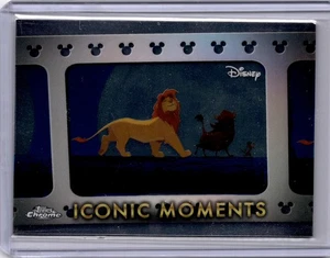2025 Topps Chrome Disney Iconic Moments Hakuna Matata #IM-1 - Lion King - Picture 1 of 2