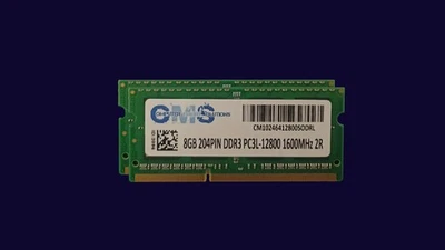 16GB 2X8GB Memory Ram PC3L-12800 1600MHZ Laptop DDR3 204-Pin SODIMM BY CMS A7 - Image 1 of 2