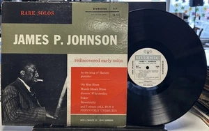 James P. Johnson - Rare Solos - Riverside LP VG+ JAZZ/STRIDE MONO DG - Picture 1 of 5