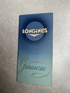 Longines Libretto Garanzia Vintage - Foto 1 di 9