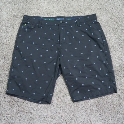 Pantalones Cortos William Murray Para Hombre 40 Negros Lunares Calce Recto Golf Informales Elastizados Foto 1 de 4