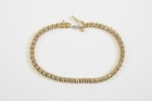 O37V05- Gold 585 14kt Tennis Armband Diamanten zus. ca. 1,75ct
