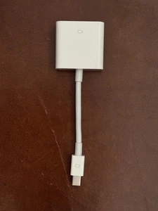 Apple Mini Display Port to DVI Adaptor A1305 MB570Z/B MacBook Pro/Air - Picture 1 of 3