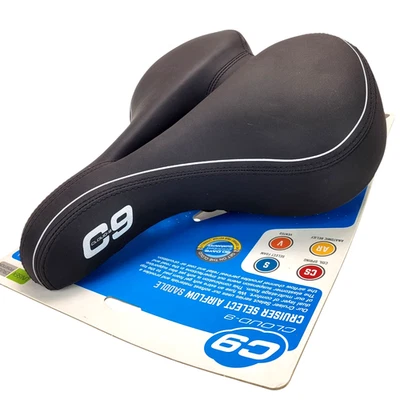 Asiento de sillín con suspensión de gel cómodo flujo de aire cruiser unisex Cloud-9 Foto 1 de 4