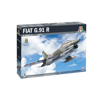 FIAT G.91 R KIT 1:48 Italeri Kit Aerei Modellino Nuovo - Immagine 1 di 4