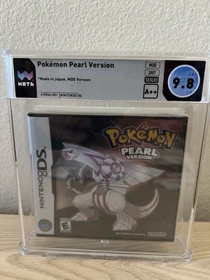 Pokemon Pearl MDE Factory Sealed 100% Authentic Nintendo DS - WATA 9.8  A++ - Image 1 of 2