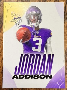 Jordan Addison Minnesota Vikings 2025 Training Camp Exclusive Team Issue Mint - Bild 1 von 2