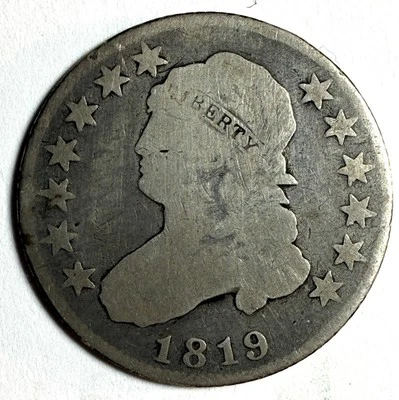 Cuarto busto tapado 1819 - pequeño 9 - (27-12) Foto 1 de 3