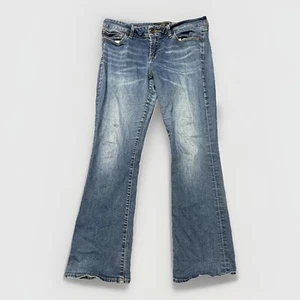 LUCKY BRAND Womens 10/30 Regular LOLITA Mid Rise Boot Cut Stretch Denim 34x29 - Picture 1 of 6