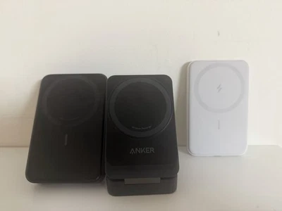 Anker Powerbanks — Lot of 3 Units Only — AS-IS — Untested /Not Working - Image 1 of 4