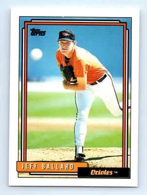 1992 Topps Jeff Ballard Baltimore Orioles #104 - Image 1 of 2