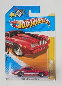 2012 Hot Wheels New Models 81 Camaro Error Car Wrong Back Wheels (Looks Good) - Picture 1 of 2