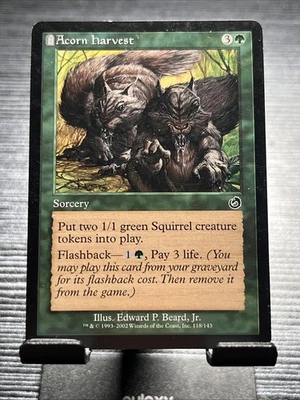 Acorn Harvest - MTG - Torment 118/143 MP Magic the Gathering - Image 1 of 3
