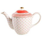 Grace's Teaware Josephine Red Tea Pot 10989565