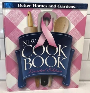 2005 Better Homes Gardens New Cookbook Limited Edition Breast Cancer Ribbon - Imagen 1 de 16