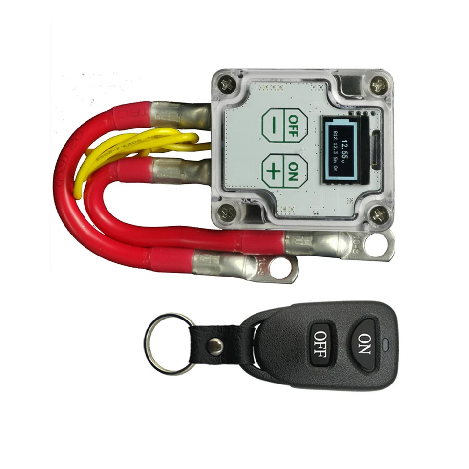 Battery Disconnect Switch Cut Shut Off Remote Control For Car Power Protection - Изображение 1 из 4