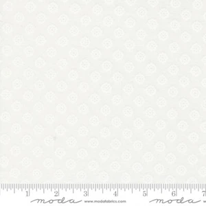 Moda CORIANDER SEEDS 29143 11 White on White COREY YODER Quilt Fabric  - Picture 1 of 5