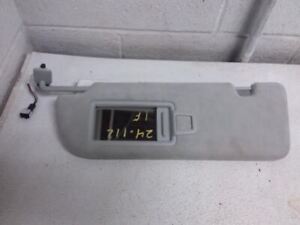 2019 AUDI Q8 Driver Left Side Gray Suede Sun Visor with Lighted Mirror OEM