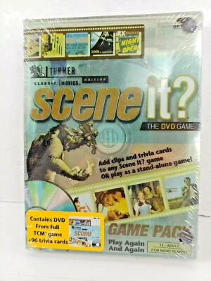 Scene It? The DVD Game Turner Classic Movies Edition NEW Sealed - Image 1 of 4