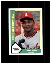1990 CMC Rochester Red Wings Donell Nixon #11