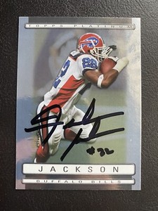 Buffalo Bills Great Fred Jackson SIGNED AUTOGRAPHED Trading Card