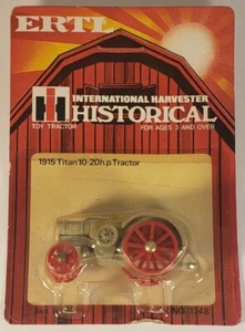 Vintage Ertl Historical IH - 1915 Titan 10 20HP Tractor - Die Cast New - Picture 1 of 2