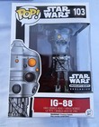 Star Wars IG-88 Funko POP! #103 Smuggler's Bounty Exclusive w/protector