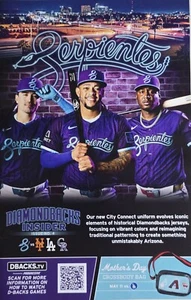2025 Diamondbacks Dbacks Insider Programm Magazin #4 Carroll, Marte, Perdomo - Bild 1 von 3