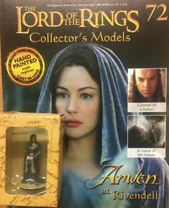 EAGLEMOSS LORD OF THE RINGS COLLECTION - ISSUE 72 ARWEN AT RIVENDELL - Picture 1 of 1