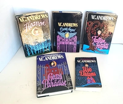 VTG lot VC ANDREWS Casteel Family Complete Series 5 book set 4 HC/DJ 1 PB #1-5 - Image 1 of 4