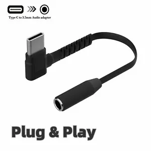 USB C Type C to 3.5mm Headphone Aux Jack Cable Adapter For Samsung Google iPad - Picture 1 of 12