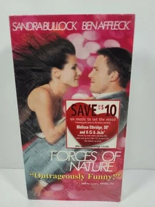 Forces of Nature (VHS, 1999) NEW, SEALED, Ben Affleck, Sandra Bullock - Picture 1 of 6