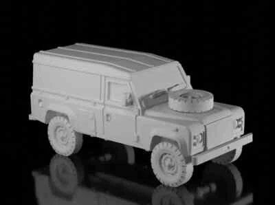 Land Rover Series II0 TUM britânico em escala 1/72 Resina pintada. 3300 modelos em oferta - Imagem 1 de 2