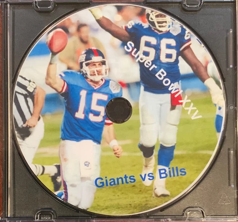 1990-91 Super Bowl XXV Champion New York Giants Cover