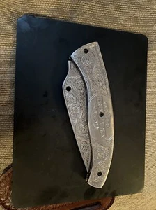 Harley-Davidson  Custom. 13inch Open Monster Handmade W/leather Case  Art Work - Picture 1 of 12