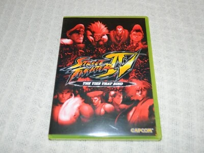 XBOX 360 Street Fighter IV The Ties That Bind PROMO DISC and Soundtrack - Image 1 of 4
