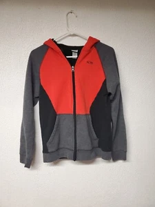 Kids Champion Brand Zip Up Jacket with Hood - Multi-color - Size Large 12-14 - Picture 1 of 3